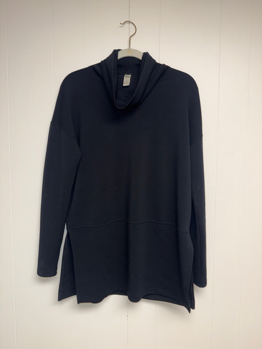 Spanx Cowl Neck Long Sweatshirt